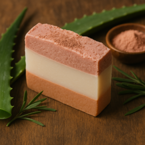 Sabonete de Argila Rosa Para Peles Sensíveis