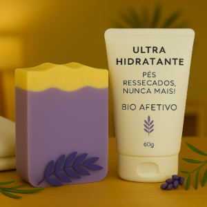 Kit Sabonete e Creme Hidratante de Lavanda